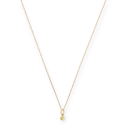 14-Karat-Geburtsstein-Halskette (alle 12 Monate)