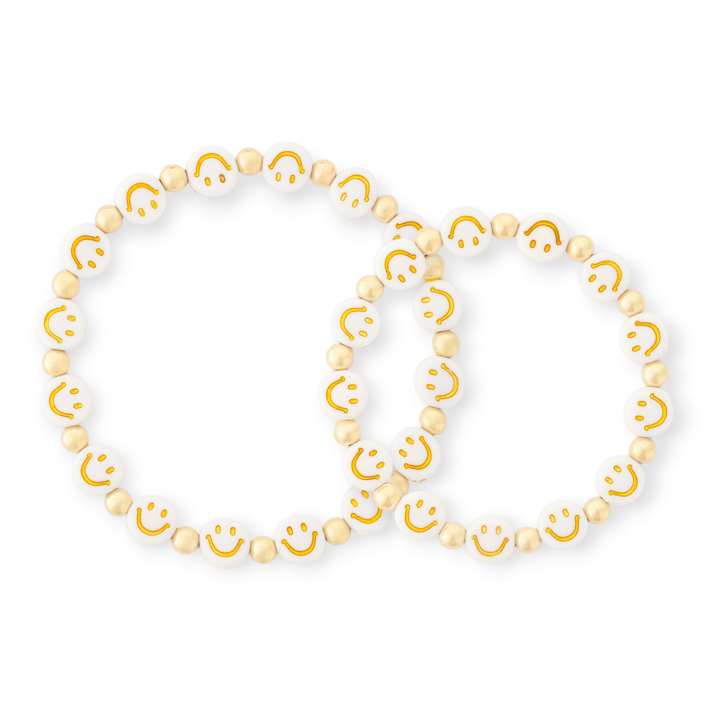 mommy + me smiley bracelets