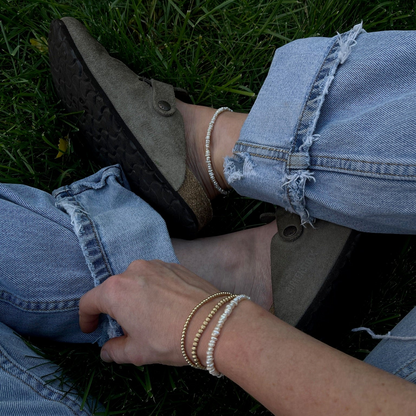 freshwater pearl anklet