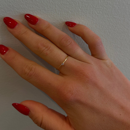 october birthstone ring