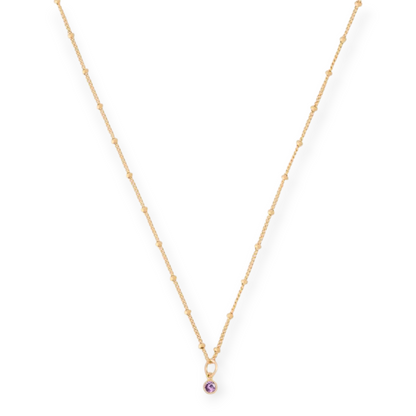 Geburtsstein-Halskette