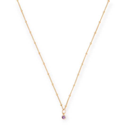 birthstone necklace