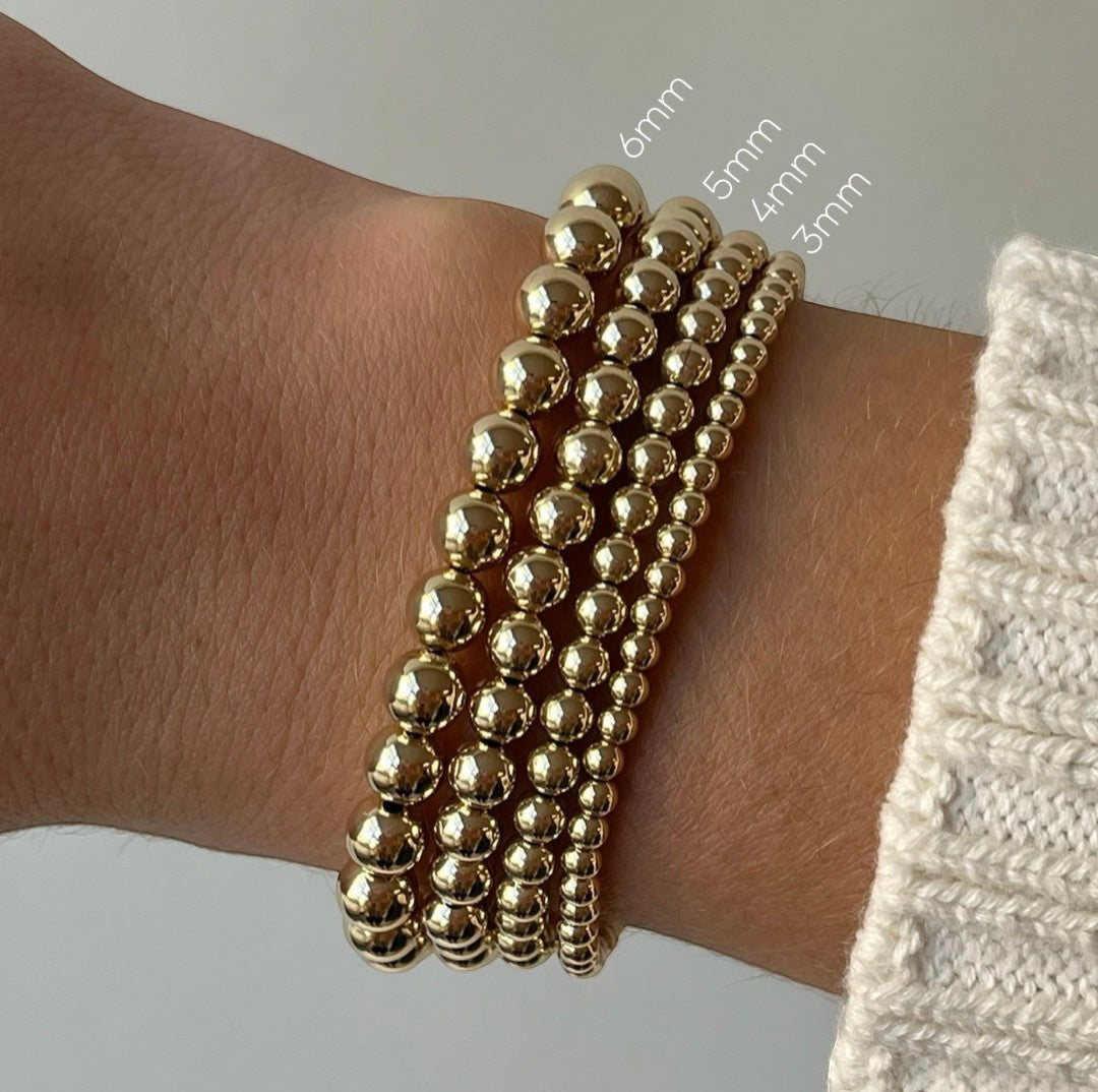 bracelet junon avec pierre de naissance (3 mm)