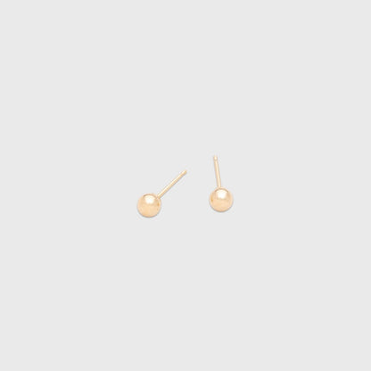 14k ball studs