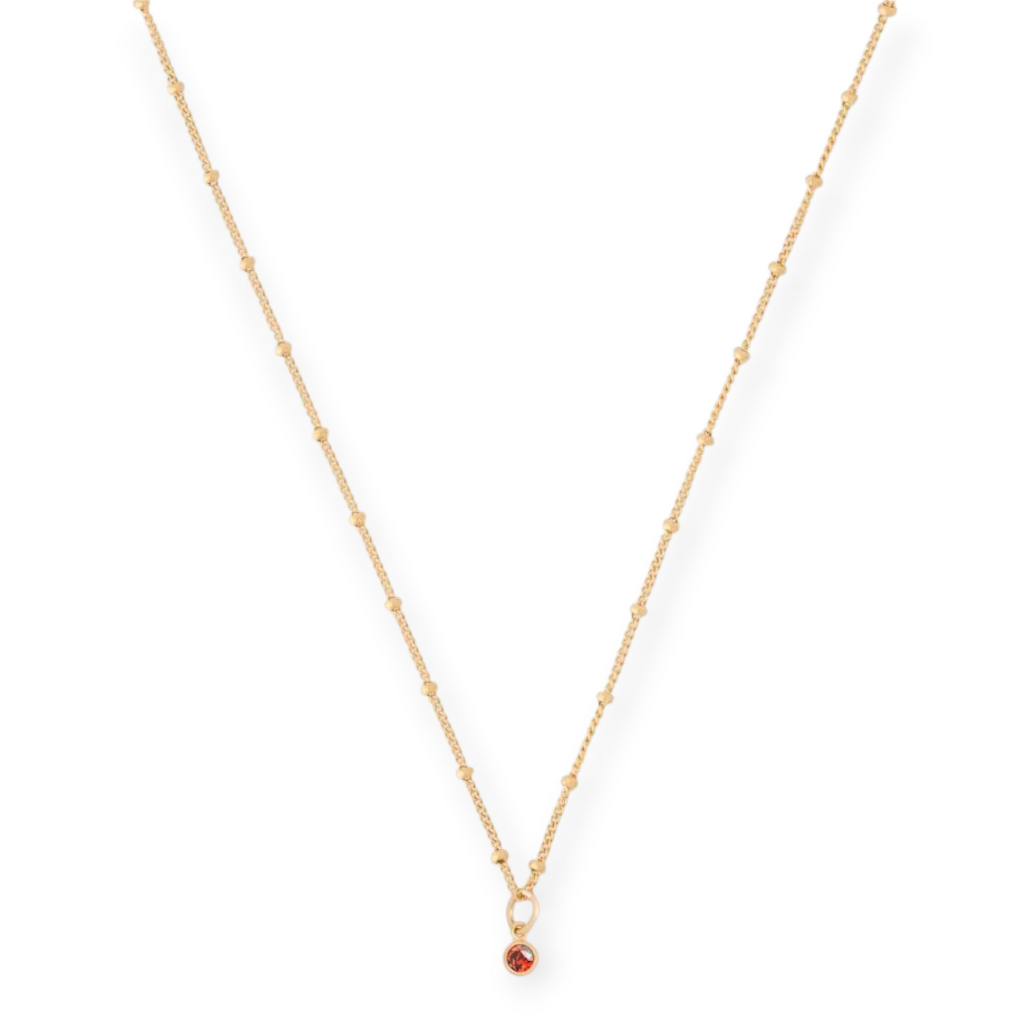 Geburtsstein-Halskette