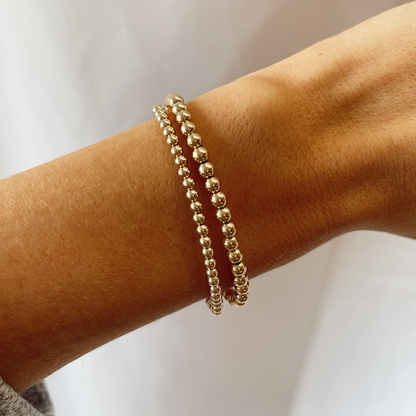 bracelet juno double pile (3+4mm)