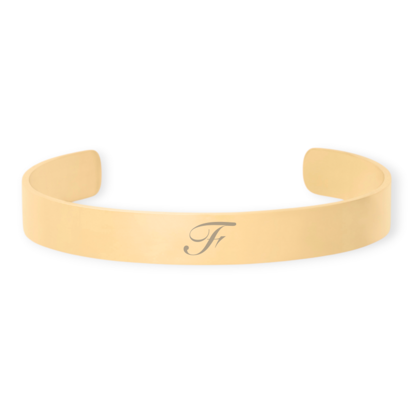 the signature initial cuff