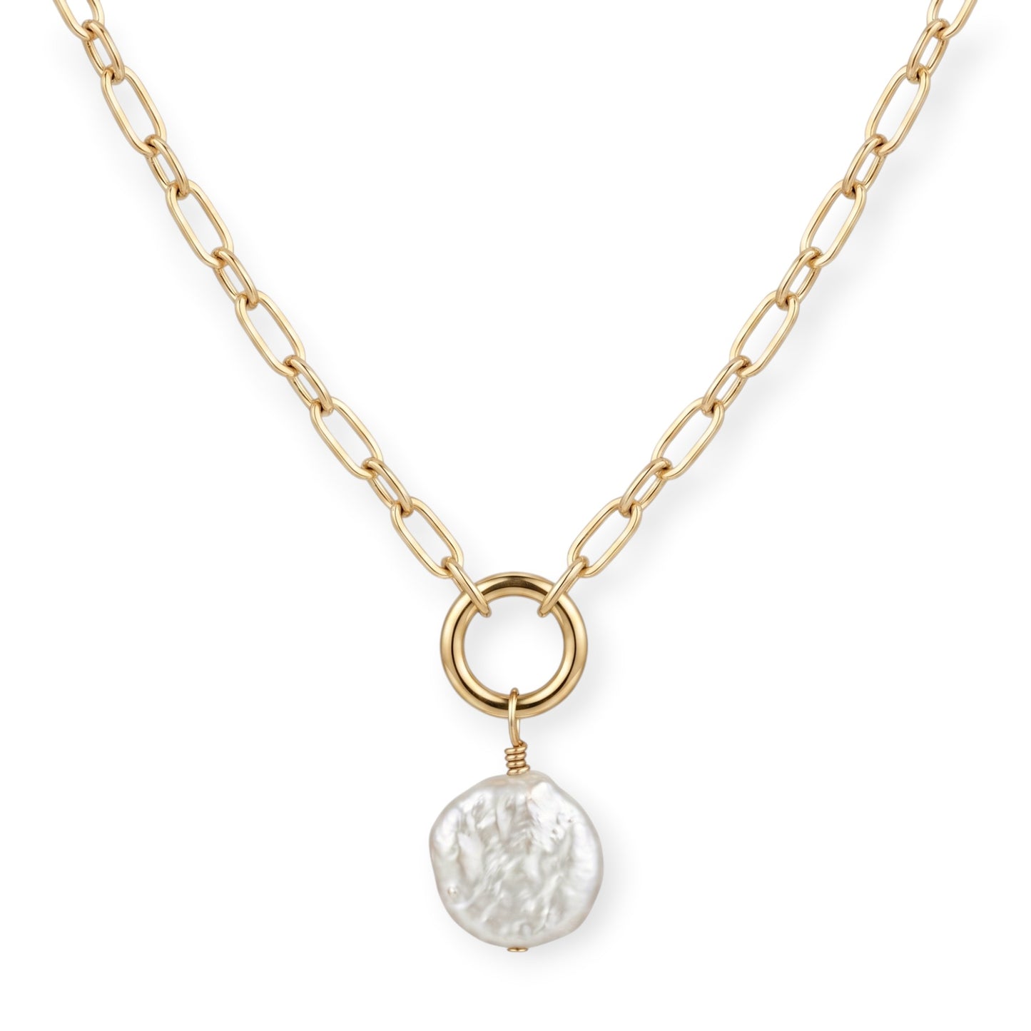 neeks pearl drop necklace