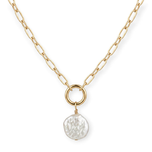 neeks pearl drop necklace