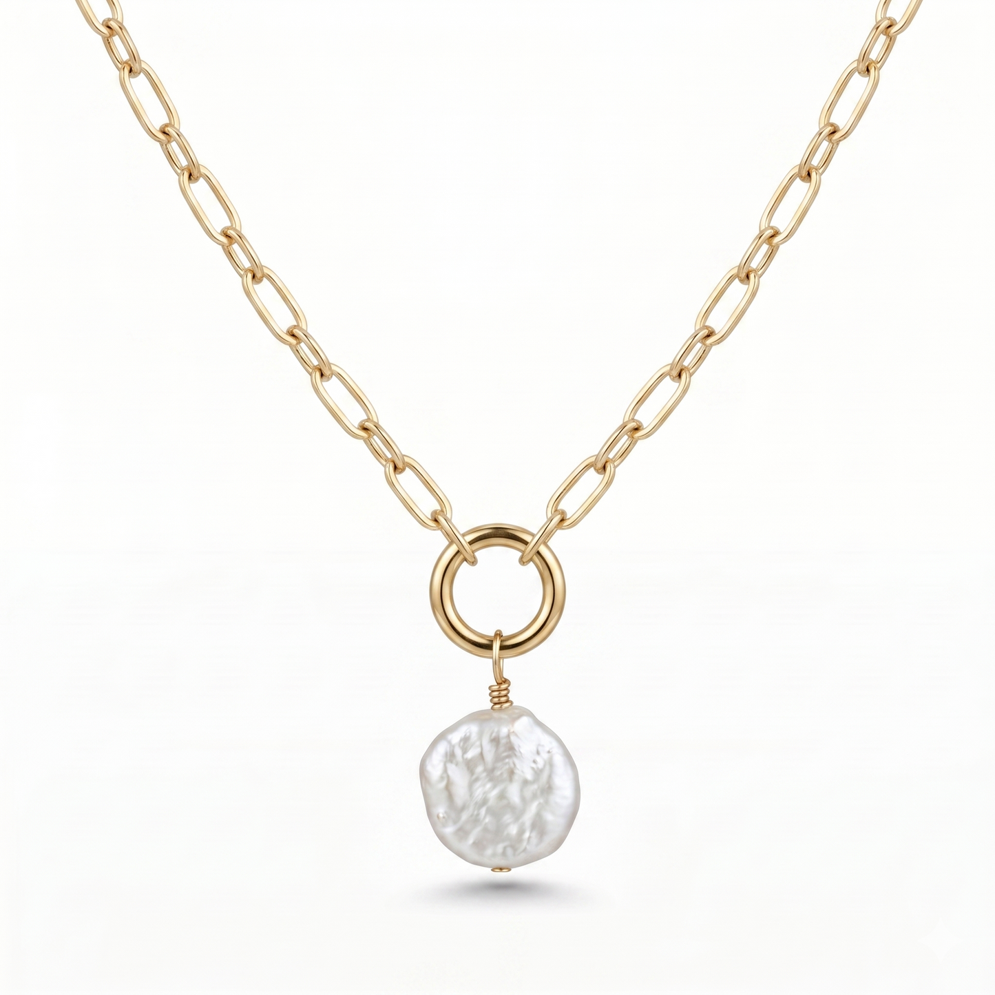 neeks pearl drop necklace