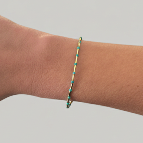 turquoise station bracelet