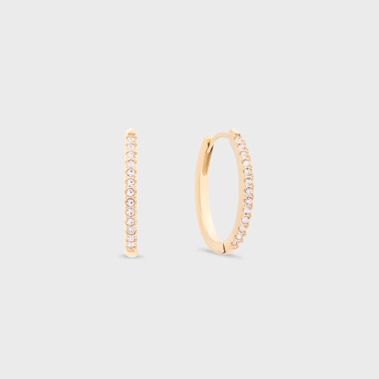 rocky stone oval hoops (22mm)