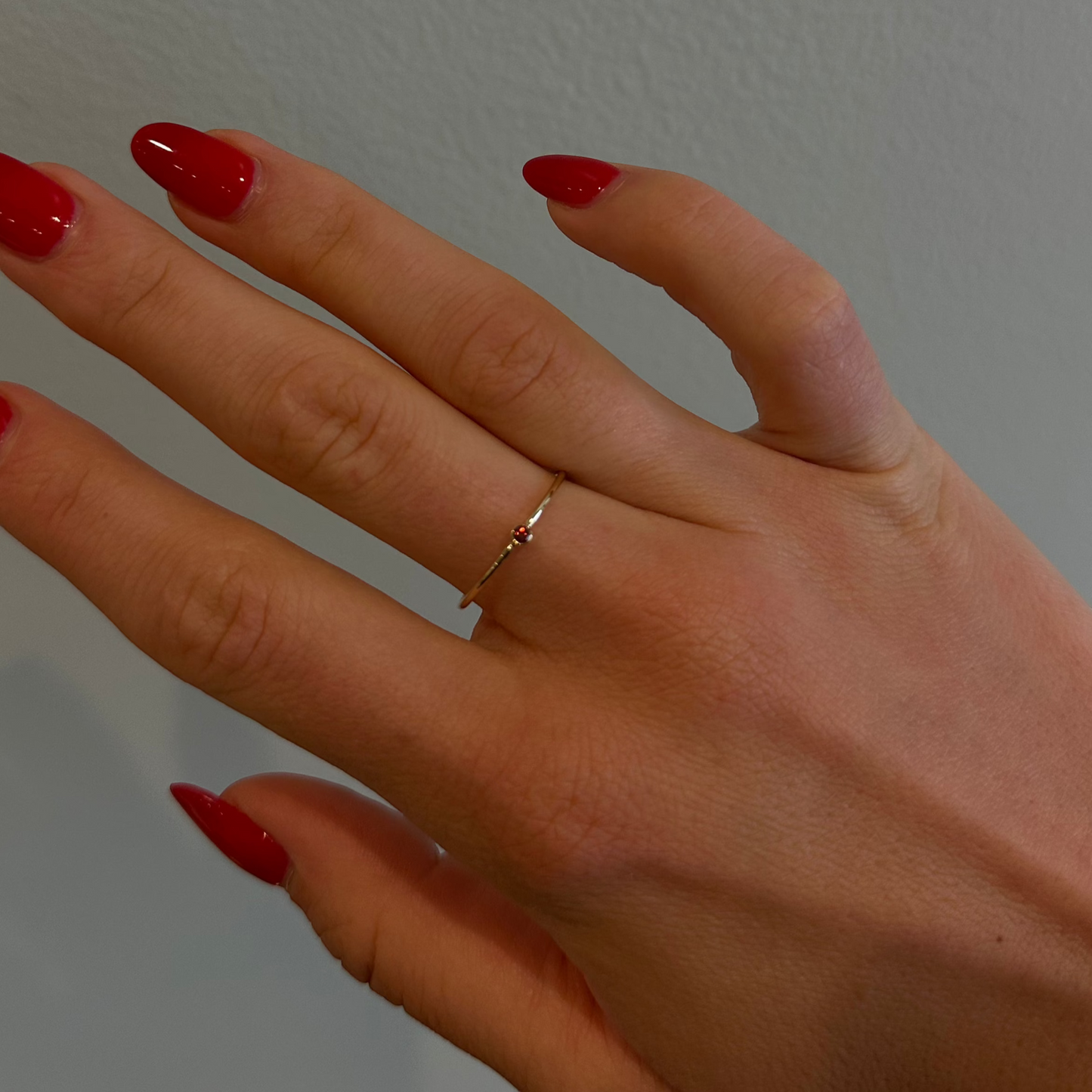 january birthstone ring