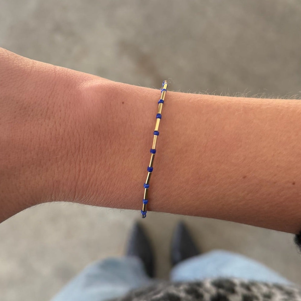 blue station bracelet