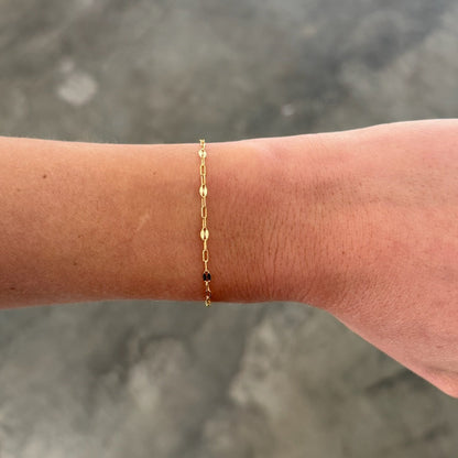 dainty starburst bracelet