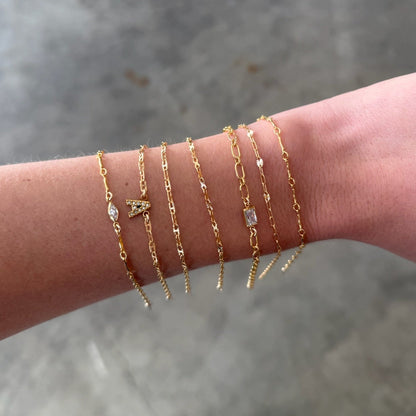 dainty starburst bracelet