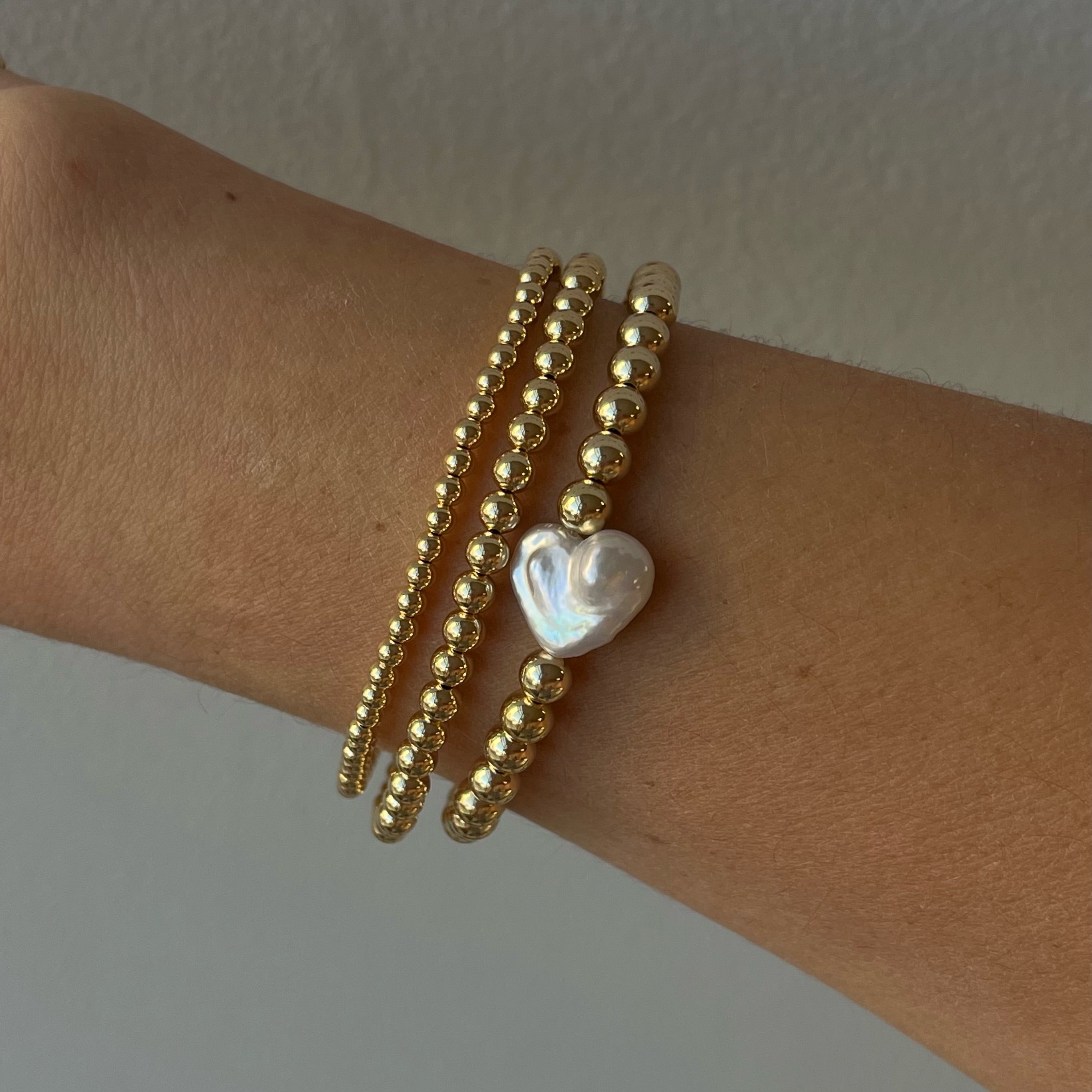 heart juno bracelet (5mm)
