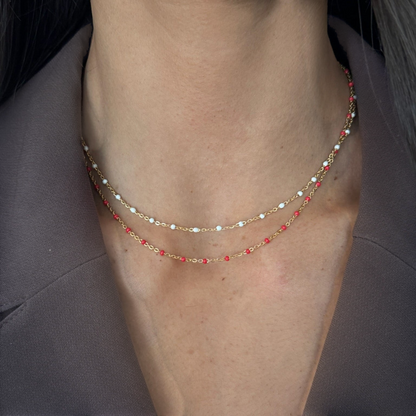 buckeye necklace stack