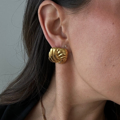 elyse knotted earrings