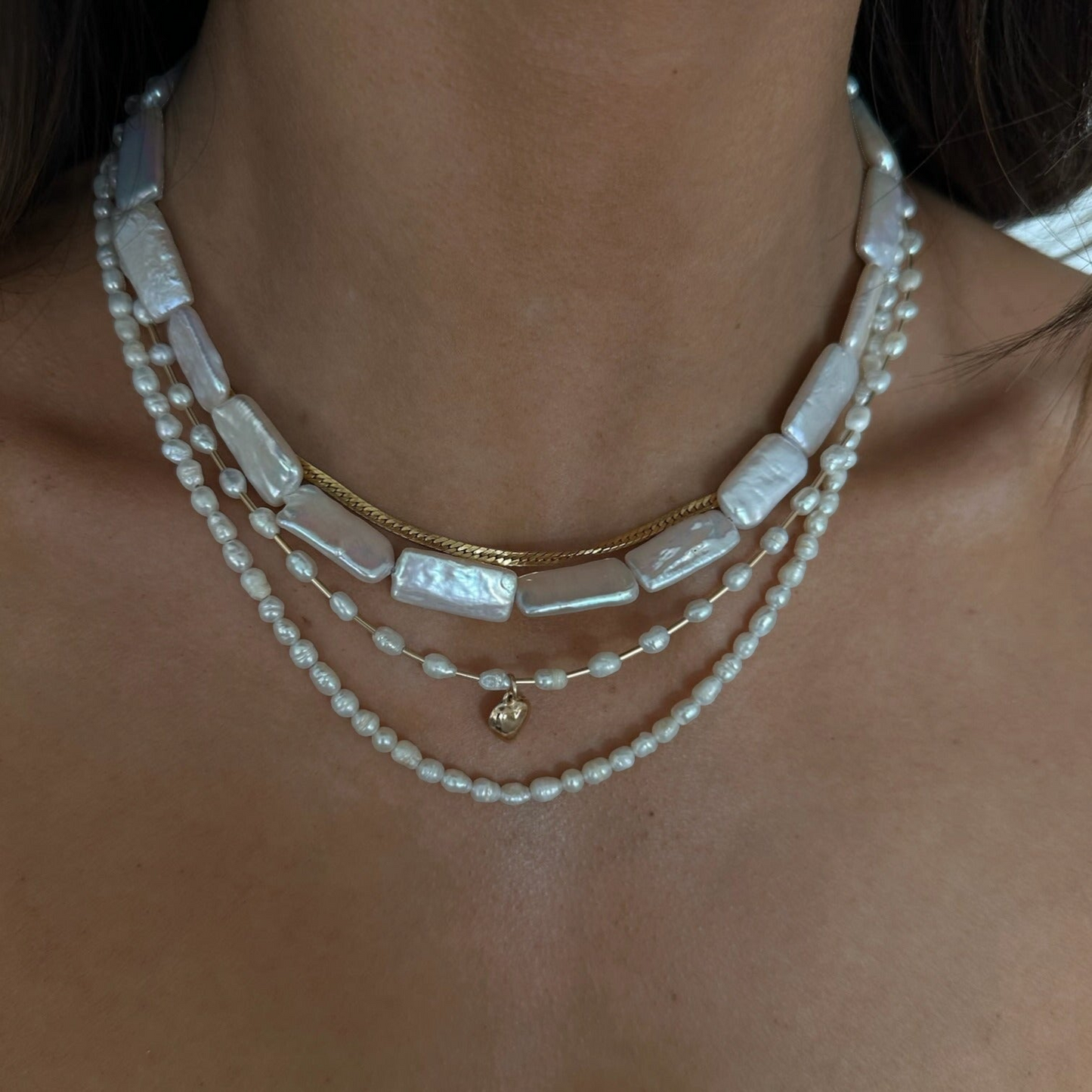 everyday pearl necklace