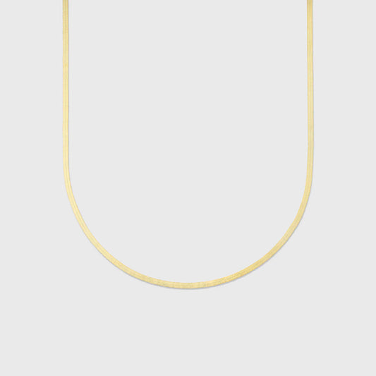 dainty herringbone necklace