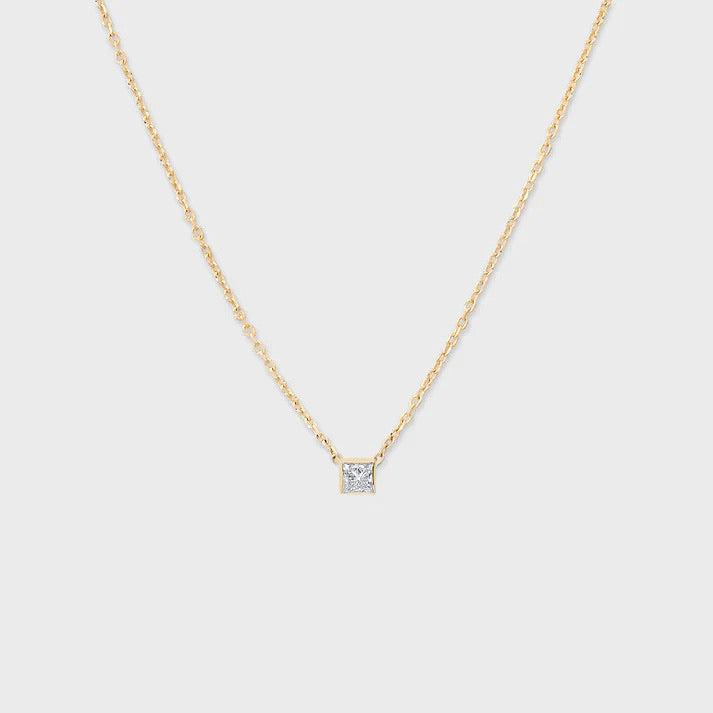 Halskette aus 14 Karat Berkeley-Diamant
