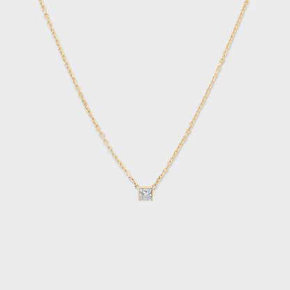 Halskette aus 14 Karat Berkeley-Diamant