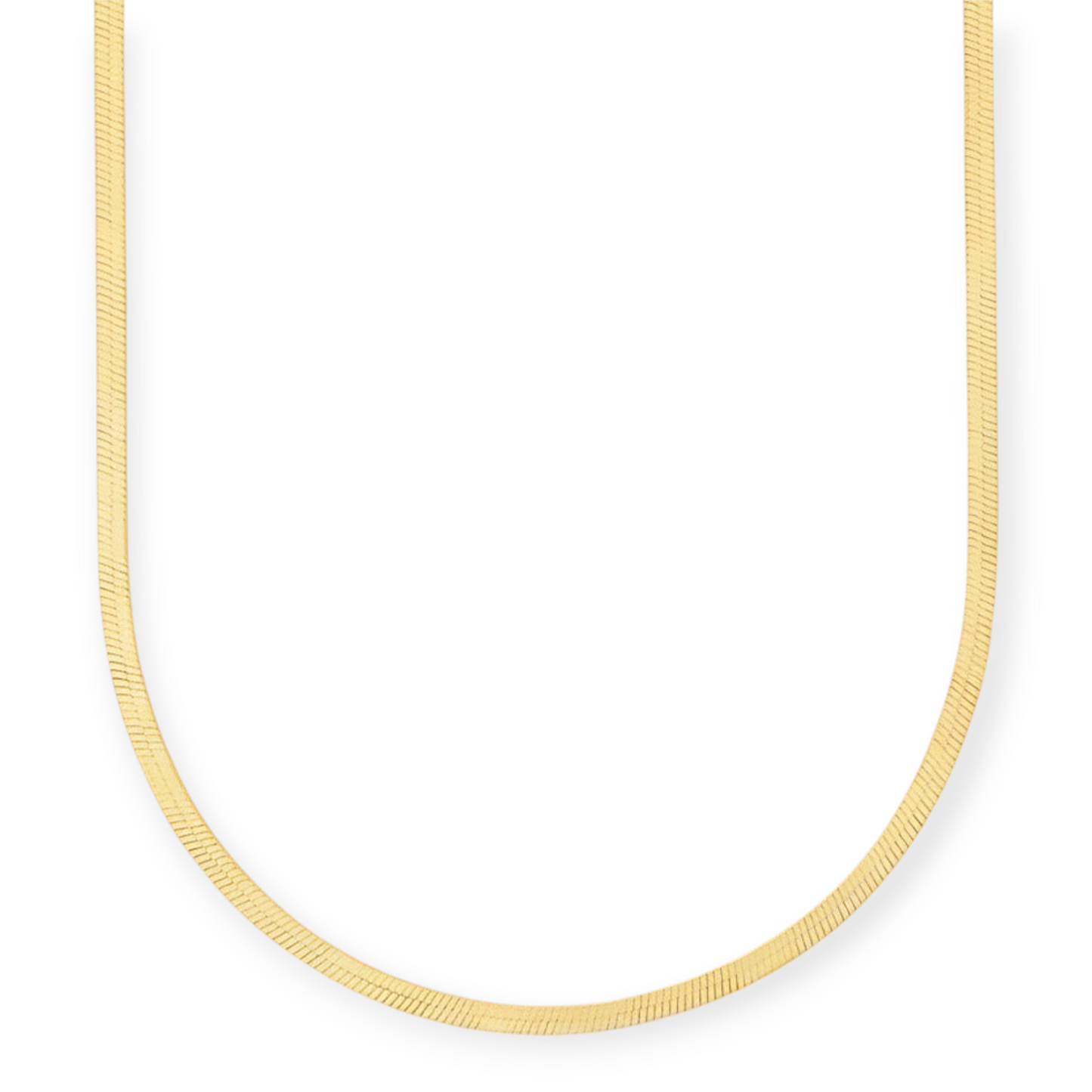 chunky herringbone necklace