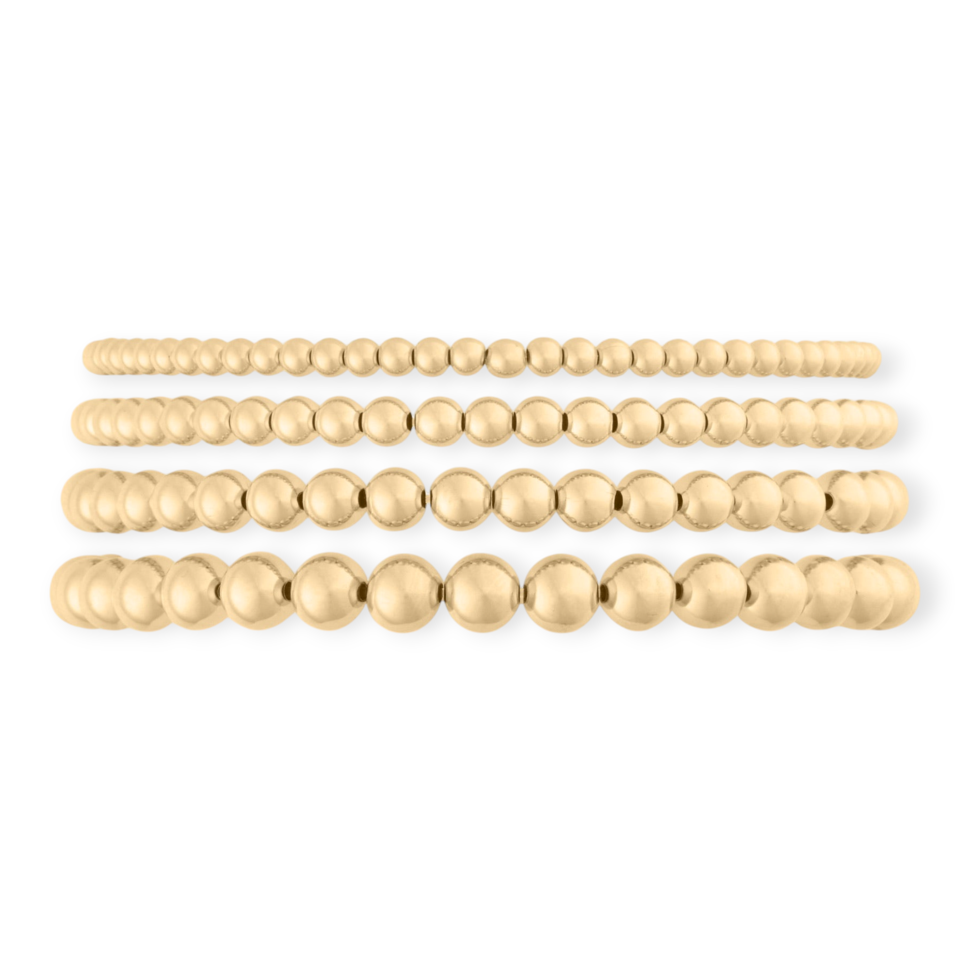 juno bracelet four stack (3+4+5+6mm) – Cuffed by Nano LLC