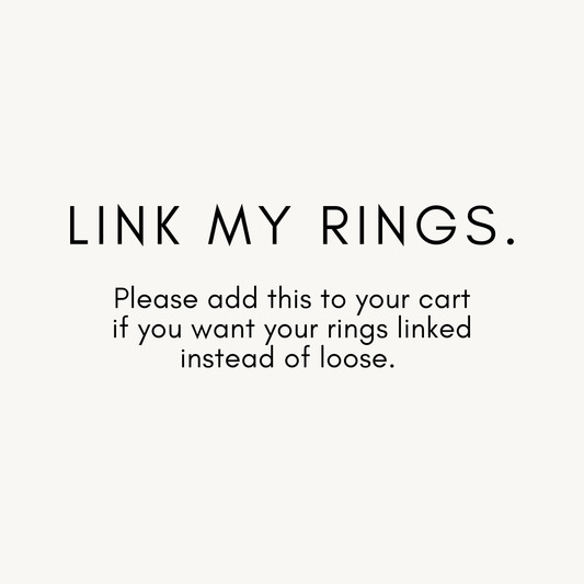 ADD THIS TO CART FOR RING LINKING