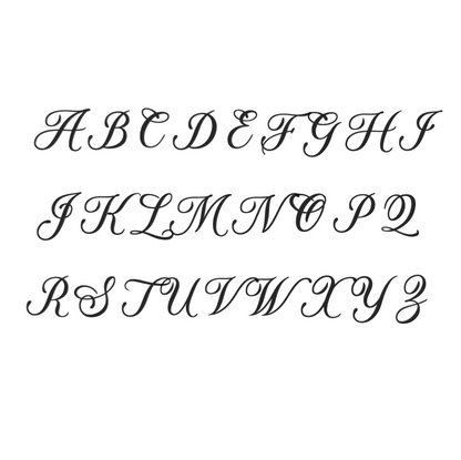 dog tag initial necklace