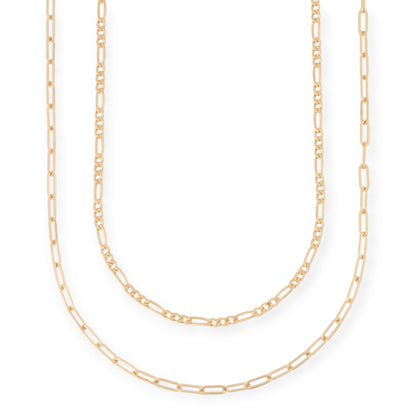 gothic + paperclip layering set