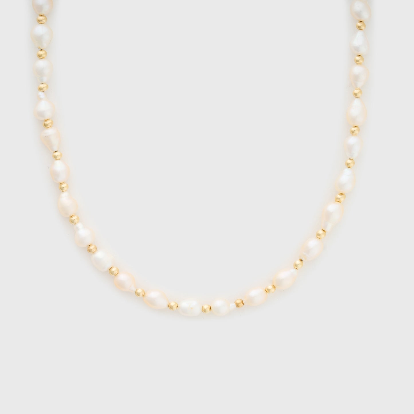collier de perles baroques