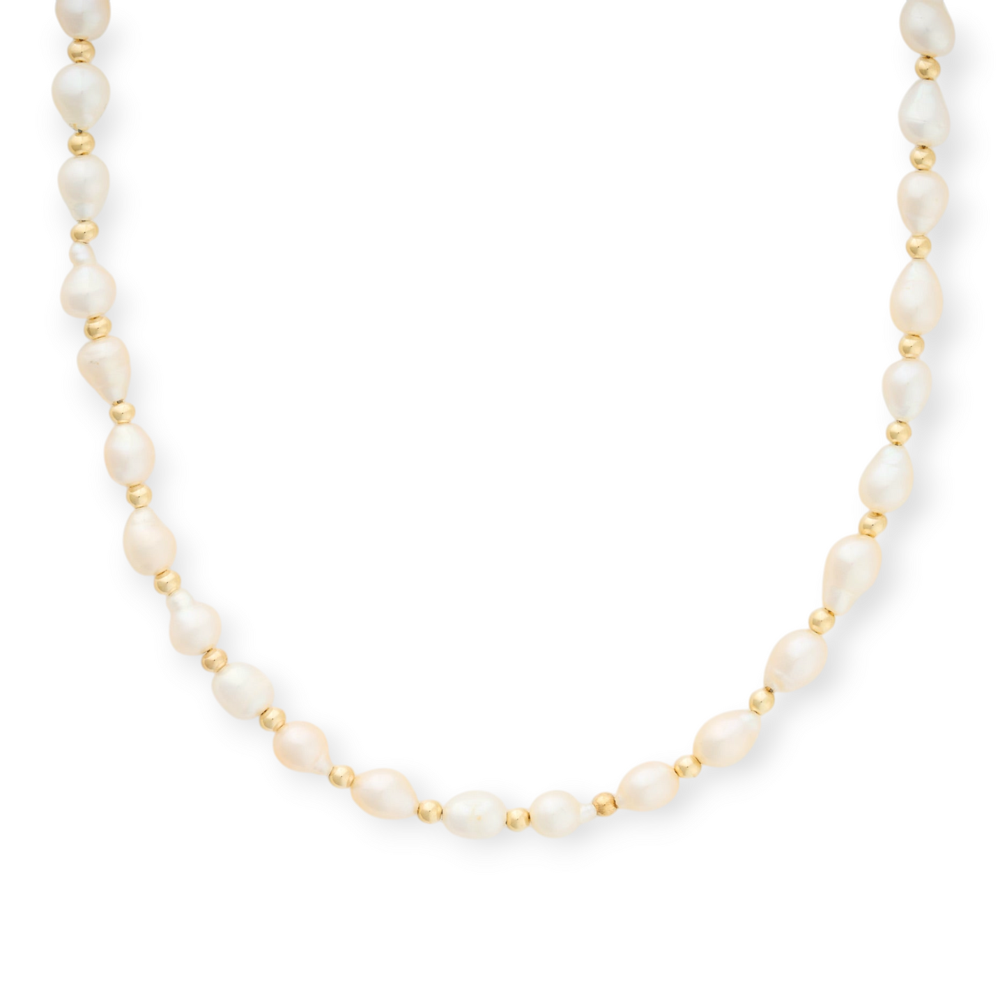 collier de perles baroques