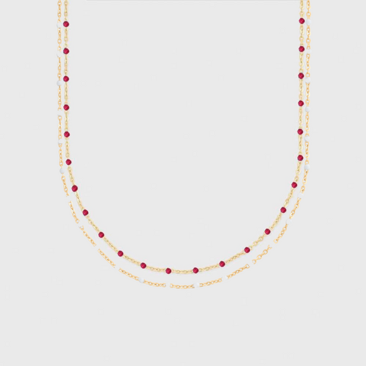 buckeye necklace stack