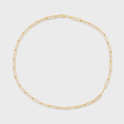 chunky paperclip choker