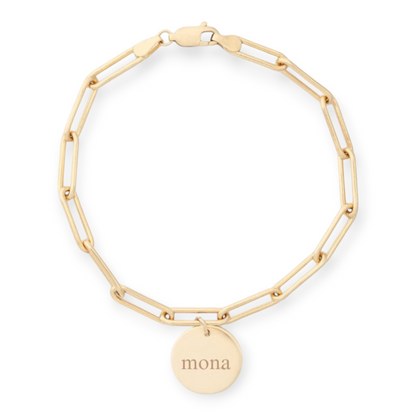 bracelet trombone personnalisé