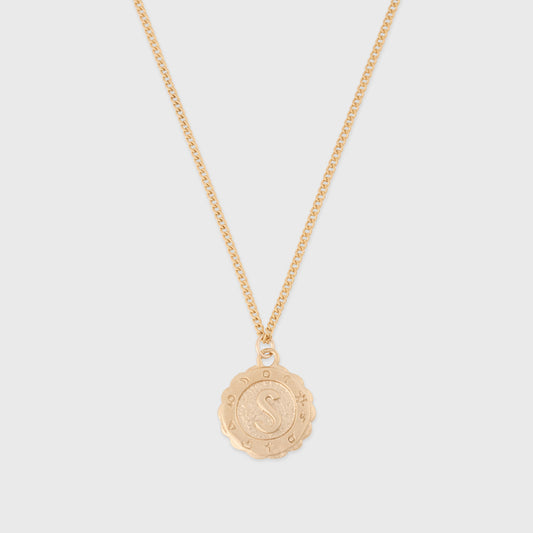 goddess initial necklace