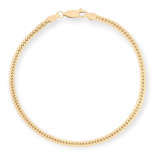 mary herringbone bracelet