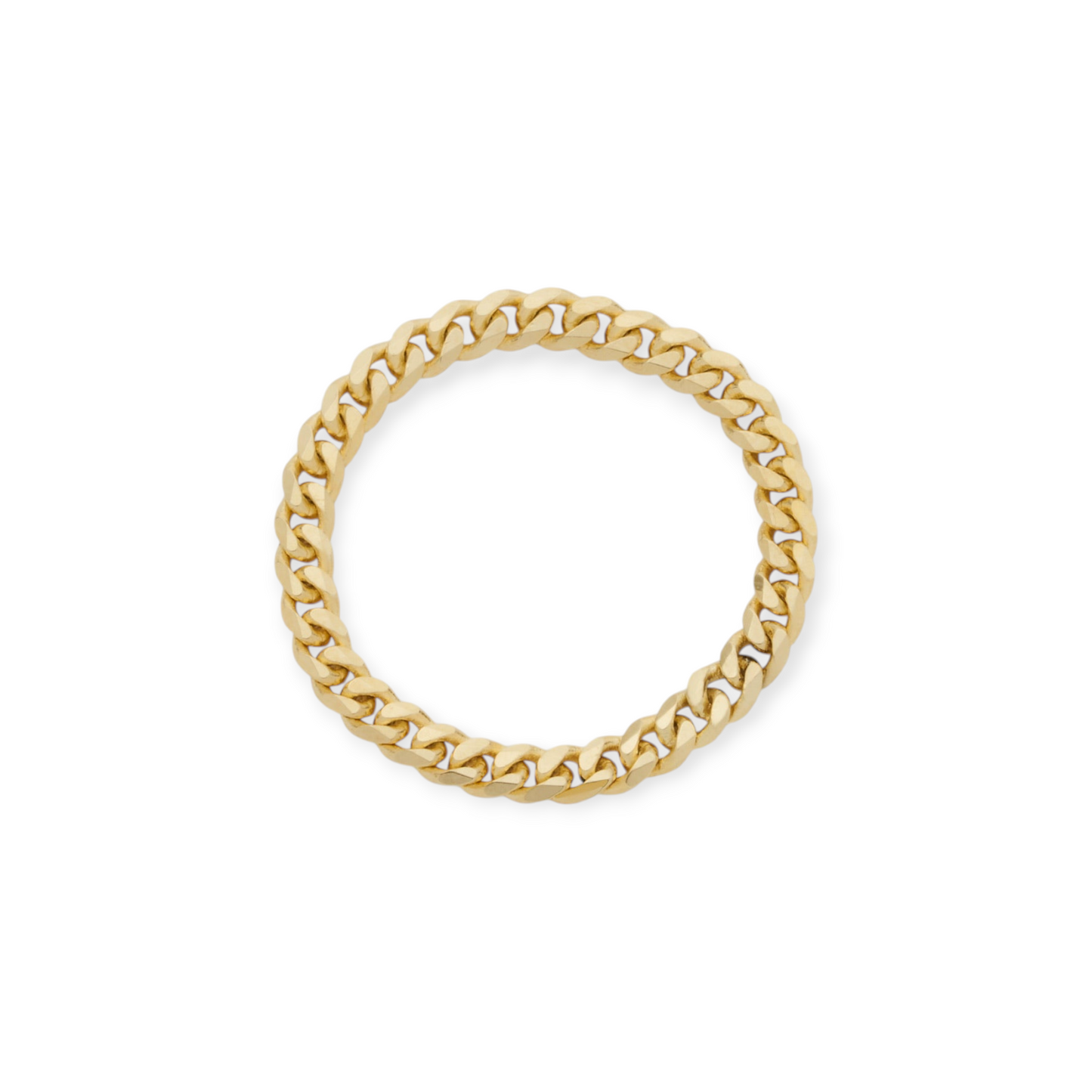 14k chain ring