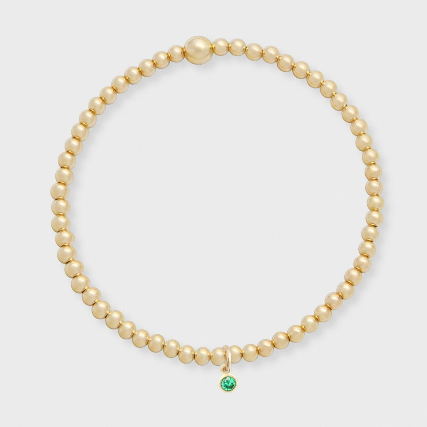 birthstone juno bracelet (3mm)