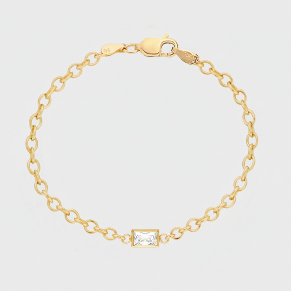 rectangle bezel bracelet