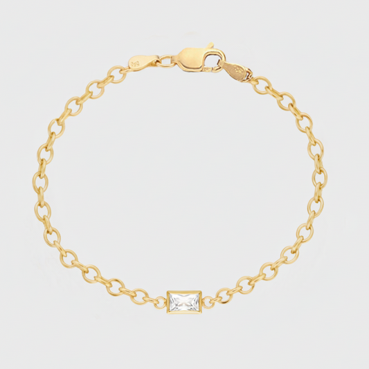 rectangle bezel bracelet