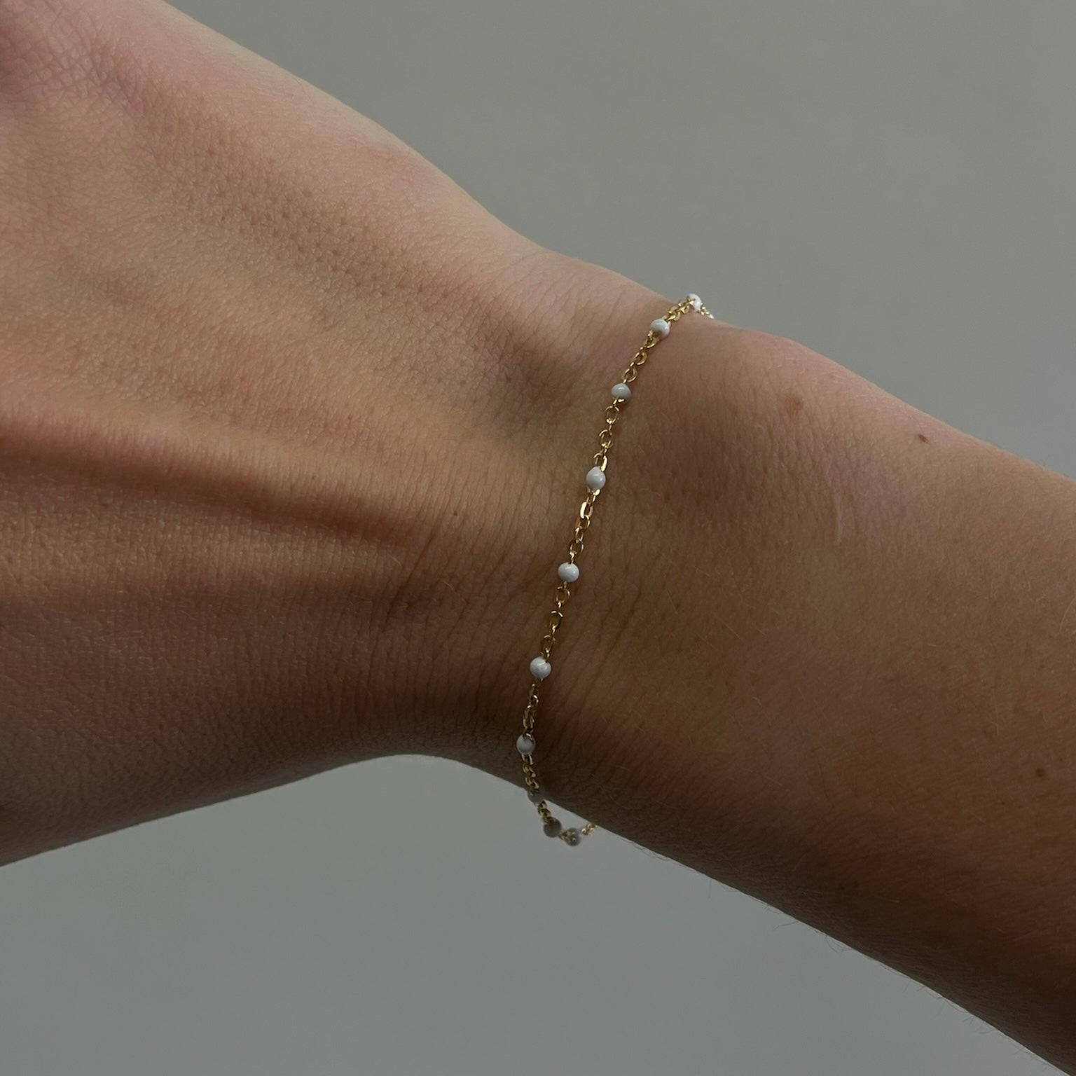 14k daisy bracelet