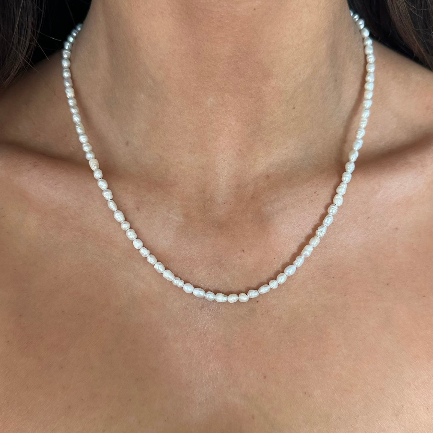 everyday pearl necklace