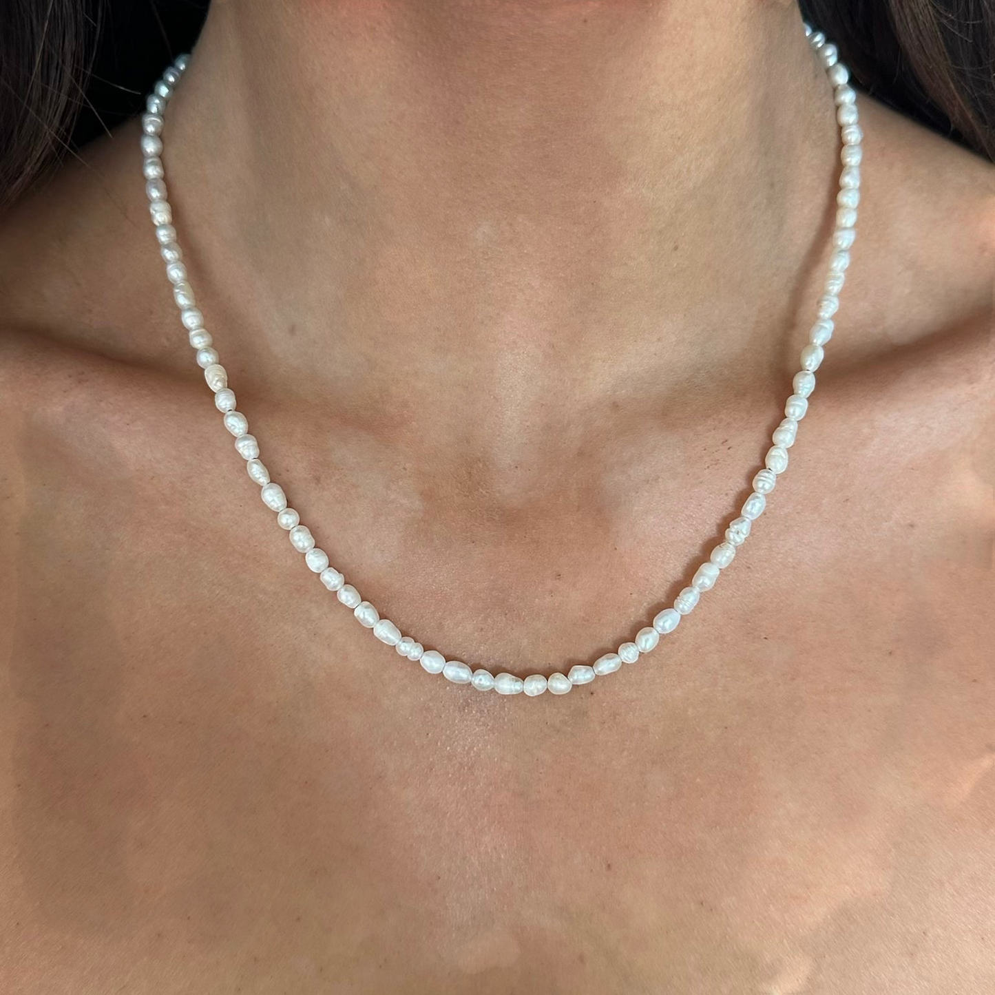 everyday pearl necklace