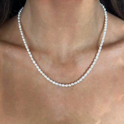 everyday pearl necklace