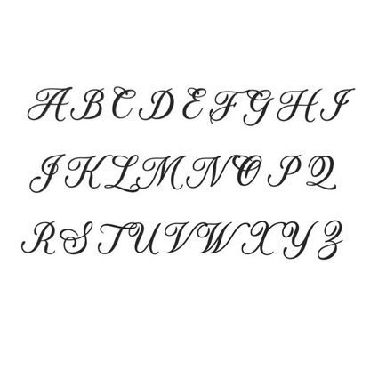 custom initial bezel cross necklace