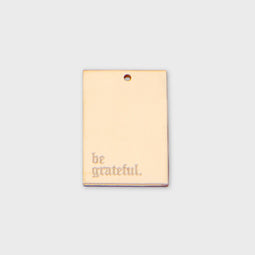 be grateful dog tag