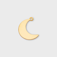 Load image into Gallery viewer, crescent moon charm
